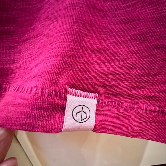 Rag & Bone, The Slub Tee, Crew - Fuchsia, M (NWT) - Picture 8 of 8